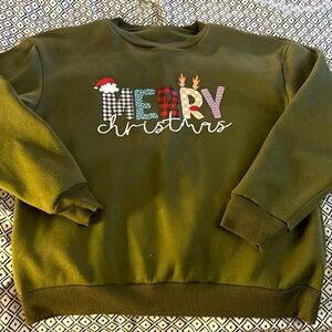 XS Merry Christmas sweater